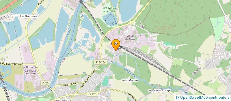 localisation de l'entreprise SCIERIE DE VERBERIE à VERBERIE