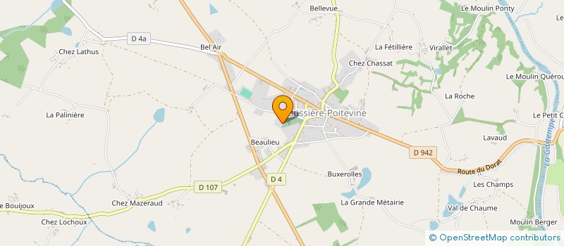 localisation de l'entreprise SCIERIE DEMOUSSEAU  VAL-D'OIRE-ET-GARTEMPE