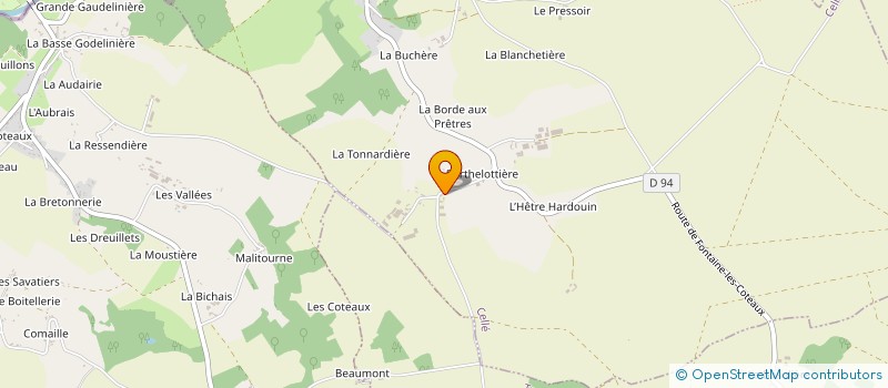 localisation de l'entreprise SCIERIE DES BOIS DU PERCHE à SAVIGNY SUR BRAYE