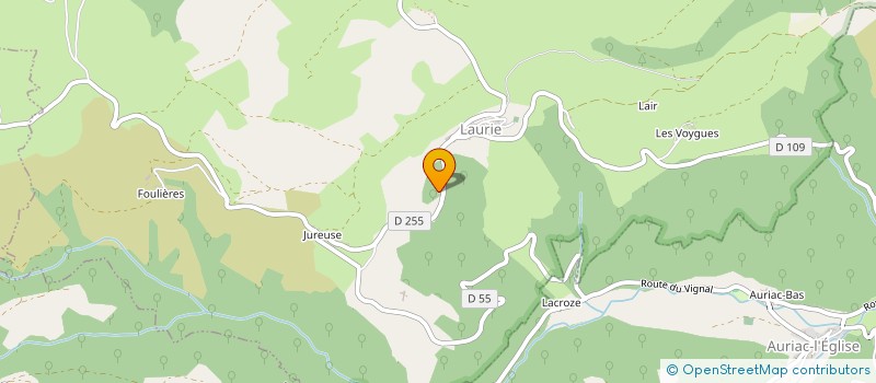 localisation de l'entreprise SCIERIE DONAVY  LAURIE