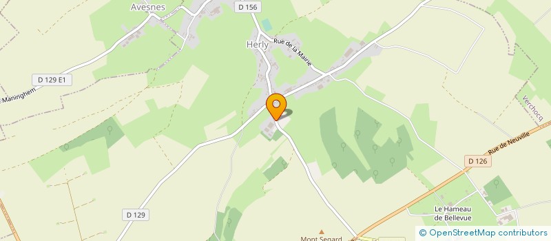 localisation de l'entreprise SCIERIE DU HAUT PAYS  HERLY