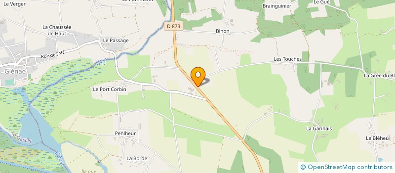 localisation de l'entreprise SCIERIE EPAILLARD à BAINS-SUR-OUST