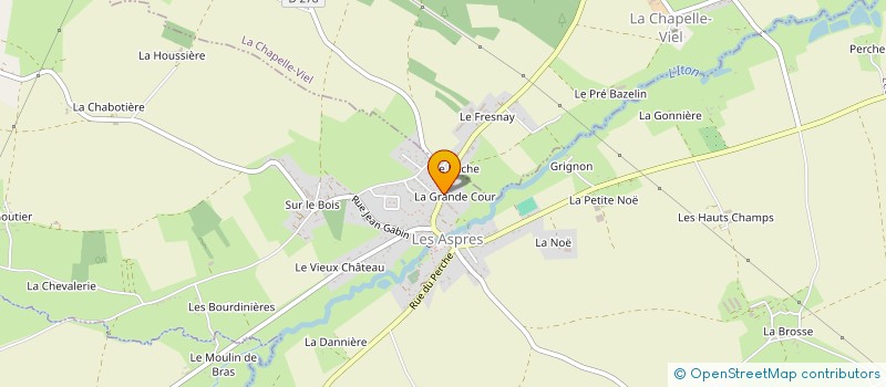 localisation de l'entreprise SCIERIE FOURMY à LES ASPRES
