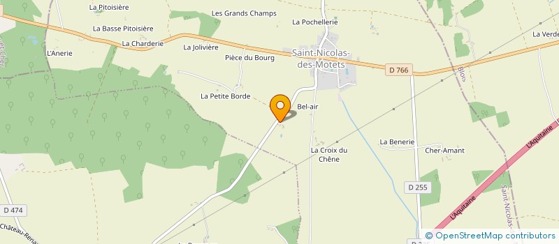 localisation de l'entreprise SCIERIE LARCHER  MORAND