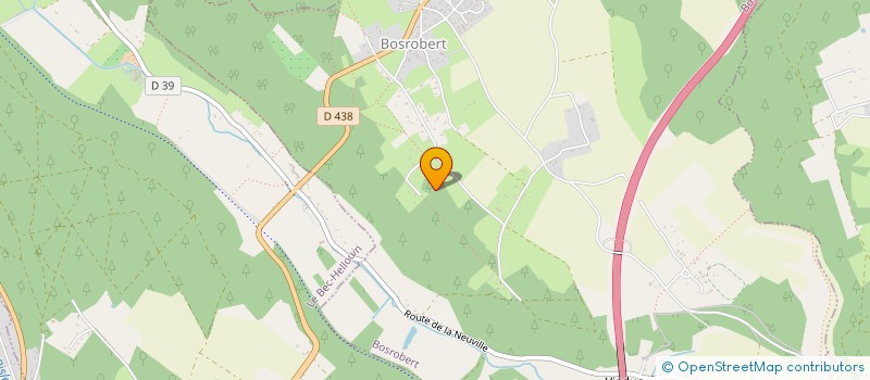 localisation de l'entreprise SCIERIE LES BRUYERES à BOSROBERT