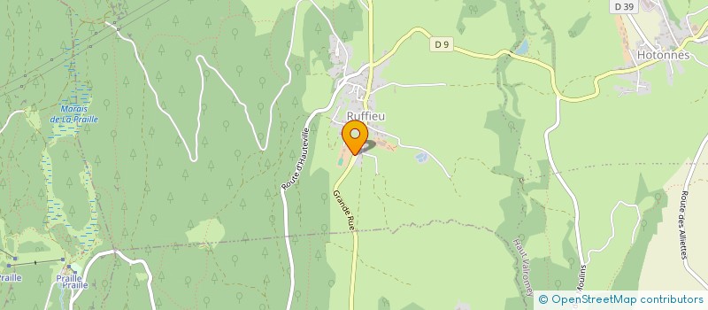 localisation de l'entreprise SCIERIE M V  ANGLEFORT