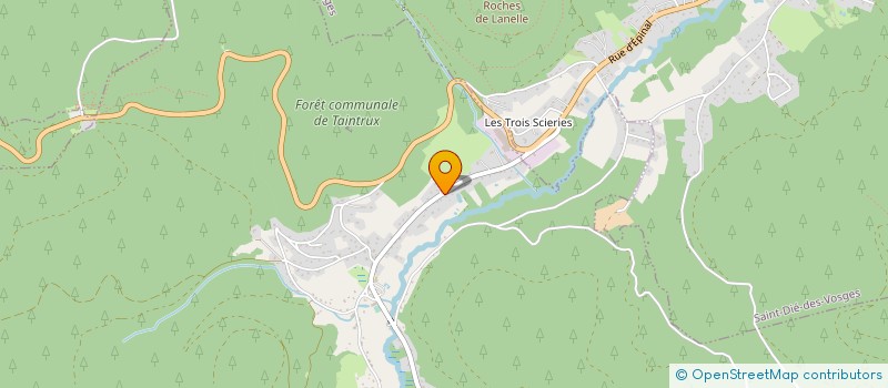 localisation de l'entreprise SCIERIE MANDRAY à TAINTRUX