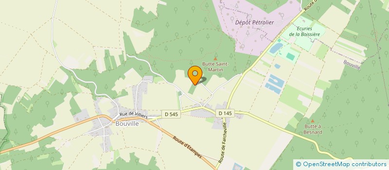 localisation de l'entreprise SCIERIE MENUISERIE DU RONCERET à BOUVILLE