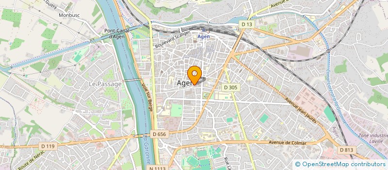 localisation de l'entreprise SCIERIE MOBILE 47  AGEN