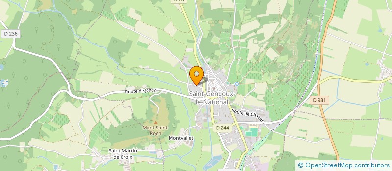 localisation de l'entreprise SCIERIE MOBILE DE BOURGOGNE EN ABREGE S.M.B.  SAVIGNY-SUR-GROSNE