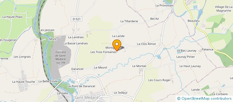 localisation de l'entreprise SCIERIE MOBILE DE BRETAGNE à SAINT-AUBIN-D'AUBIGNE