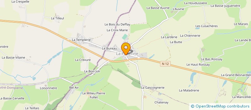 localisation de l'entreprise SCIERIE NOEL à LARCHAMP