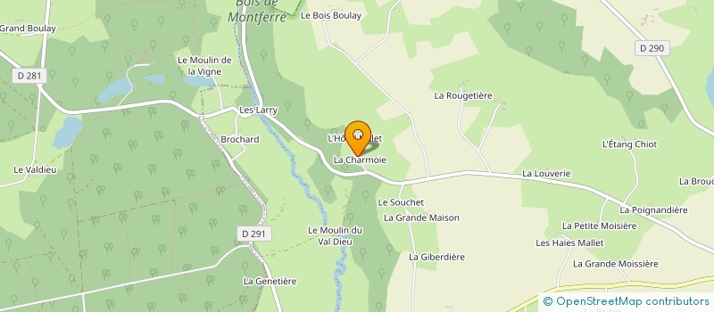 localisation de l'entreprise SCIERIE PROVOST ASSOCIES à LONGNY LES VILLAGES