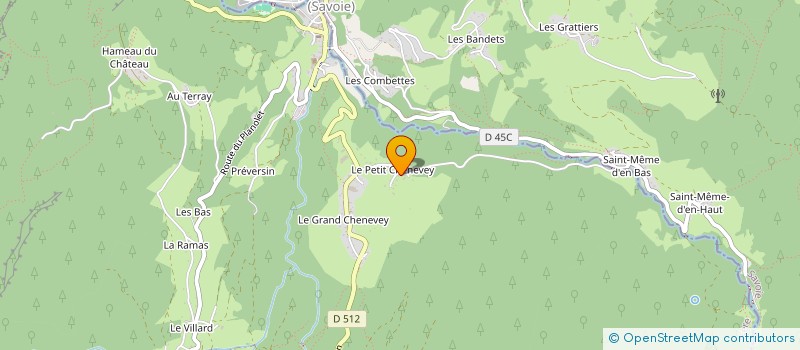 localisation de l'entreprise SCIERIE SOURD SARL à SAINT PIERRE D'ENTREMONT