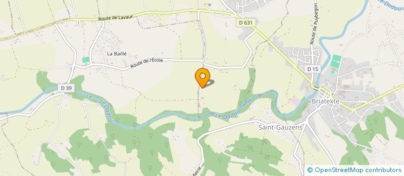 localisation de l'entreprise SCIERIE TARNAISE LE VECHER  PUYBEGON