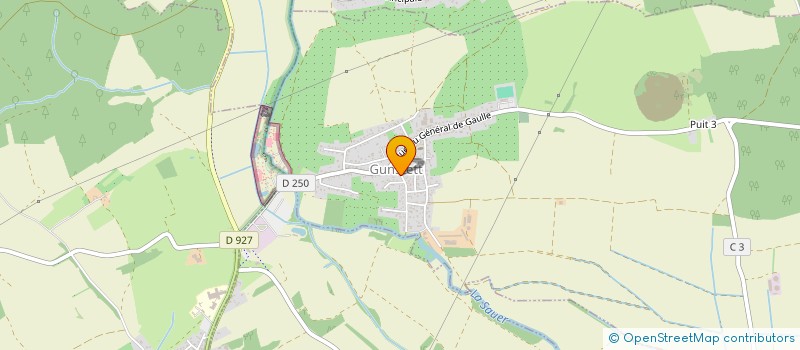 localisation de l'entreprise SCIERIE VOGEL FRERES à GUNSTETT