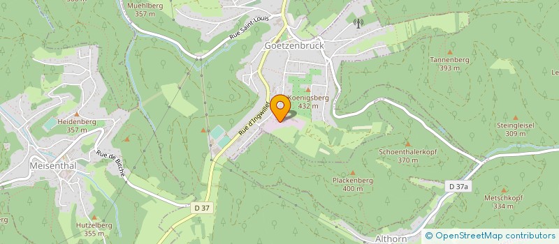 localisation de l'entreprise SCIERIE WAGENHEIM à GOETZENBRUCK