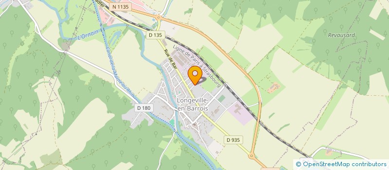localisation de l'entreprise SCIERIEEUROPE à LONGEVILLE-EN-BARROIS