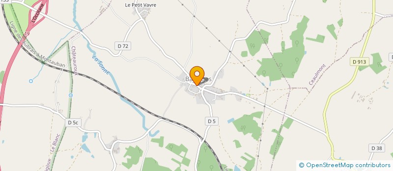 localisation de l'entreprise SCIETE COMMUNALE CHASSEURS BAZAIGES à BAZAIGES