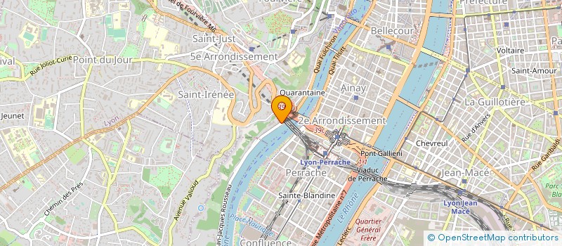 localisation de l'entreprise SCIFAG à LYON