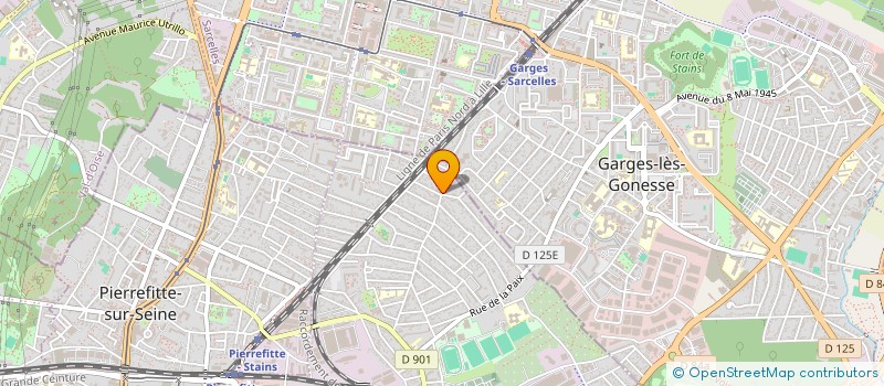 localisation de l'entreprise SCIGAD FRANCE à STAINS