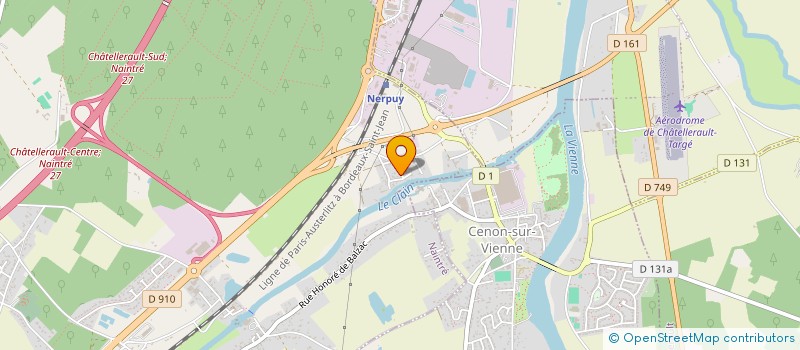 localisation de l'entreprise SCIGP BOSAPAMA  NAINTRE