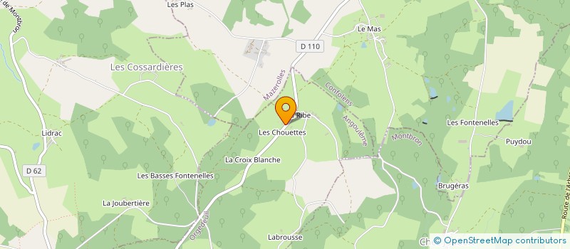 localisation de l'entreprise SCIGP BOUTINON ET FILS à ORGEDEUIL