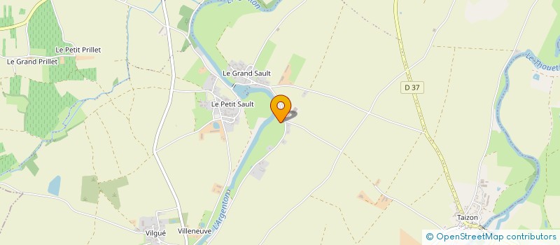 localisation de l'entreprise SCIGP DE CRELE  LORETZ-D'ARGENTON