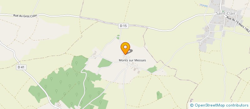 localisation de l'entreprise SCIGP DE LA FONTAINE  MONCONTOUR