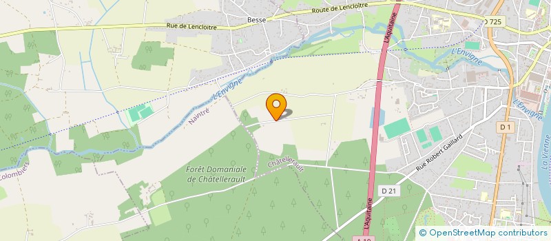 localisation de l'entreprise SCIGP HELALLY  CHATELLERAULT