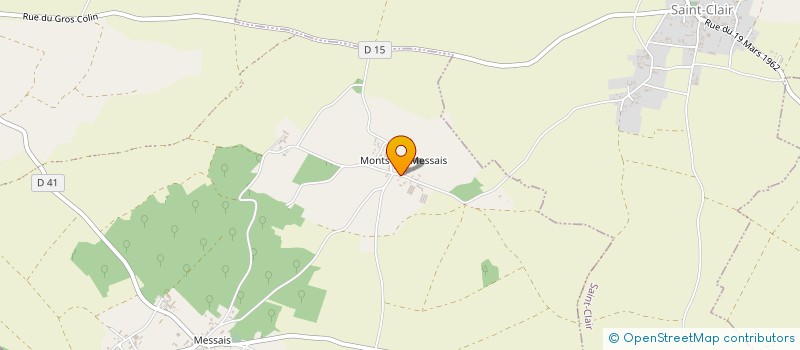 localisation de l'entreprise SCIGP INVEST AVENIR LM  MONCONTOUR