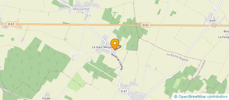 localisation de l'entreprise SCIGP LDJC  MESSEME