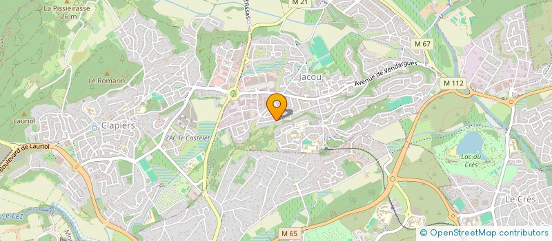 localisation de l'entreprise SCIHDL  JACOU