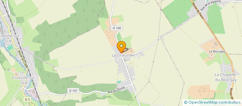 localisation de l'entreprise SCIJPM  LA CHAUSSEE