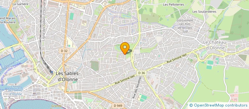 localisation de l'entreprise SCIKH à LES SABLES-D'OLONNE