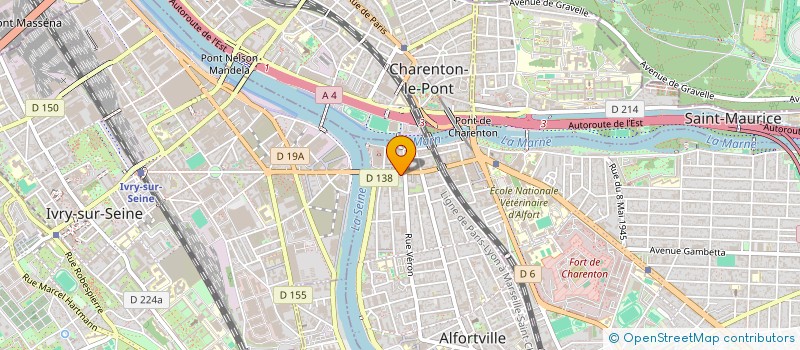 localisation de l'entreprise SCIL MK  ALFORTVILLE