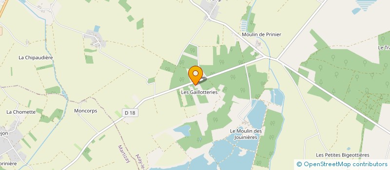 localisation de l'entreprise SCIL SOLIDAR BATI RURAL à SAULNAY