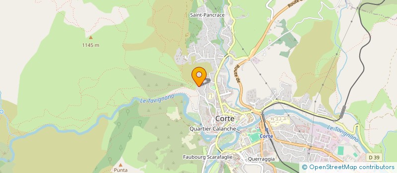 localisation de l'entreprise SCILA DOUCEUR DE L'EAU à CORTE