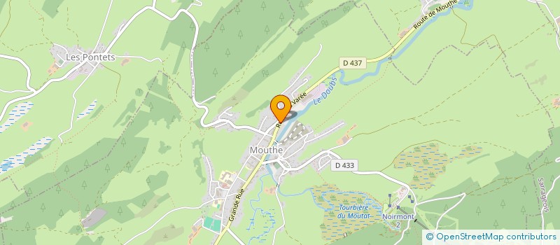 localisation de l'entreprise SCILAC  MOUTHE