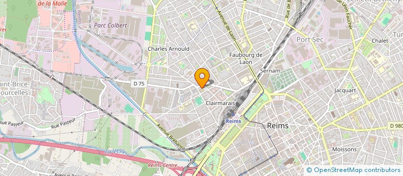 localisation de l'entreprise SCILE VIGNOBLE SF  REIMS