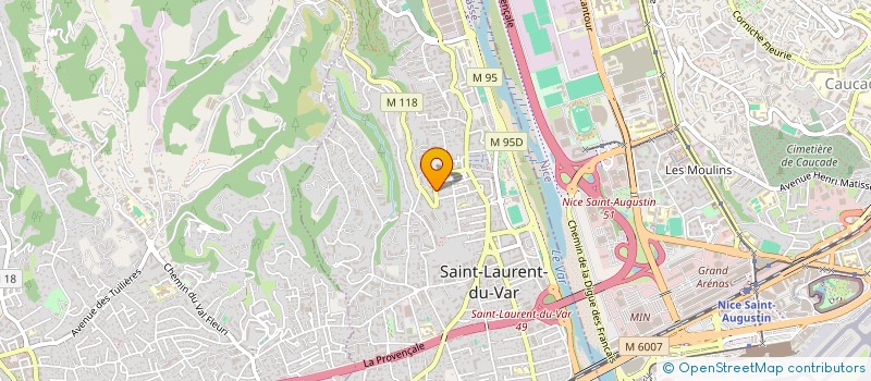 localisation de l'entreprise SCILES FILAGNES à SAINT LAURENT DU VAR