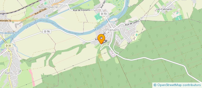 localisation de l'entreprise SCILES GUEULES NOIRES  FRAISANS