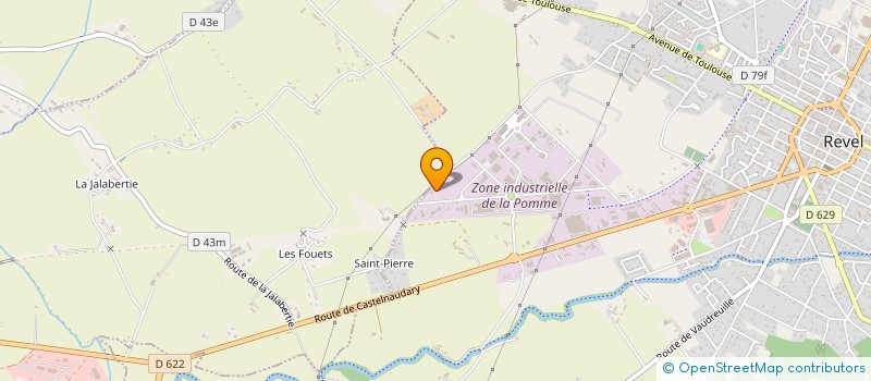 localisation de l'entreprise SCILETS  REVEL