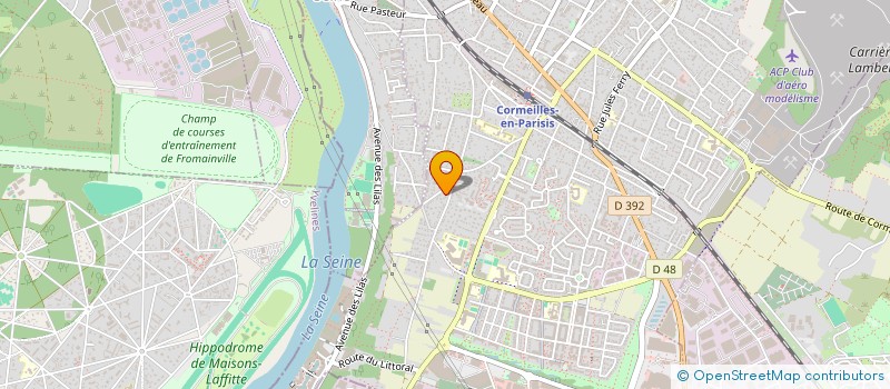 localisation de l'entreprise SCILIAM DU POTHUIS  CORMEILLES-EN-PARISIS