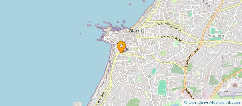 localisation de l'entreprise SCILINK à BIARRITZ
