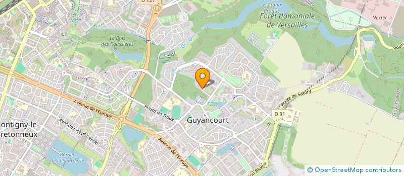 localisation de l'entreprise SCILL  GUYANCOURT