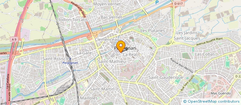localisation de l'entreprise SCILOR à PERPIGNAN