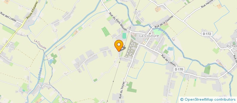 localisation de l'entreprise SCIMACB à LA COUTURE