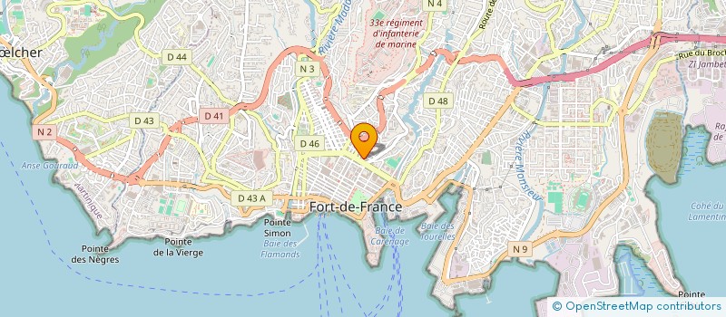 localisation de l'entreprise SCIMCA à FORT-DE-FRANCE