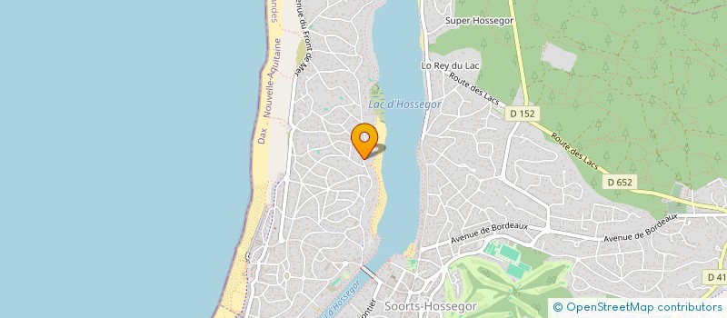 localisation de l'entreprise SCIMF à SOORTS-HOSSEGOR